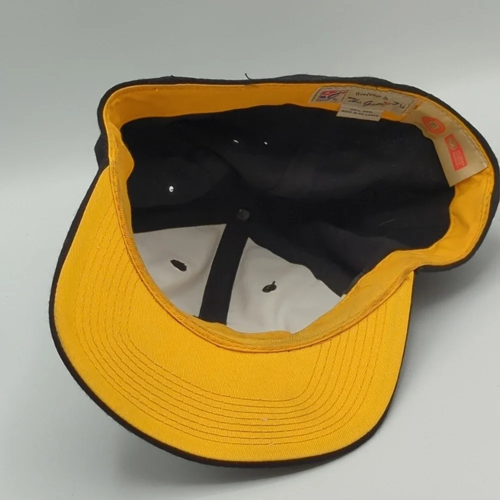 Vtg 1995 Colorado Buffaloes Hat Cap Fitted 7 1/4 100% Wool The Game Black/Yellow